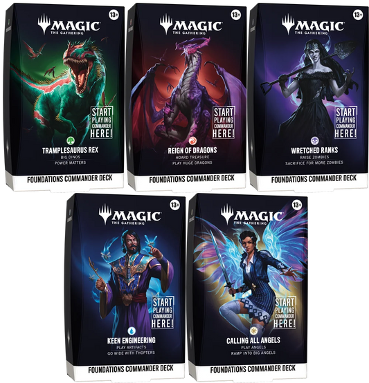 PREORDER - Reality Fracture Foundations Commander Deck SET