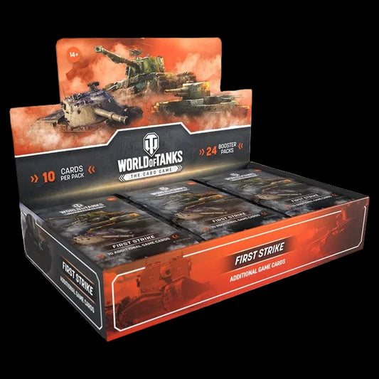 World of Tanks the Card Game: First Strike- Booster Display