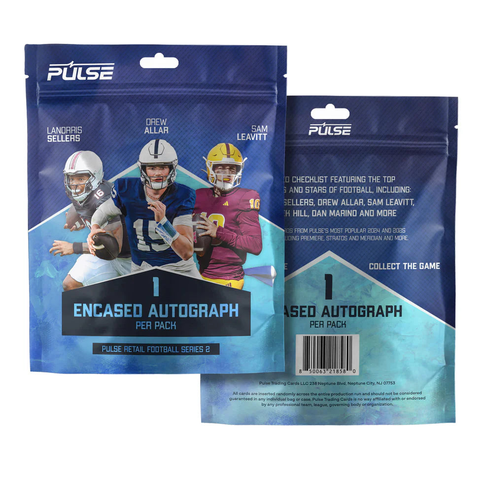 2025 Pulse Series 2 Football Trading Cards Hanger Pack