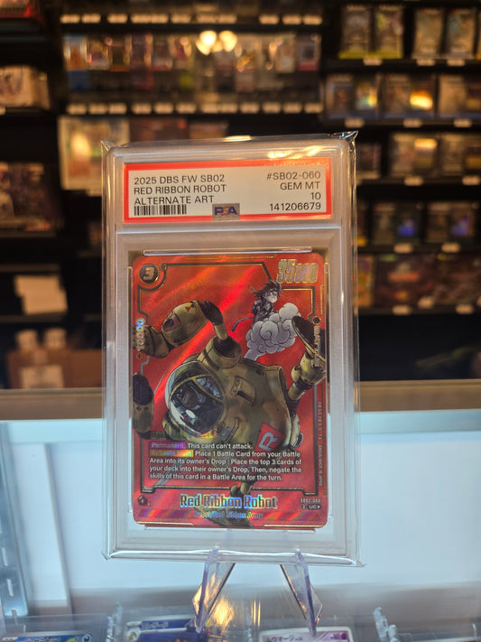 Red Ribbon Robot ALT ART SB02-060 PSA 10
