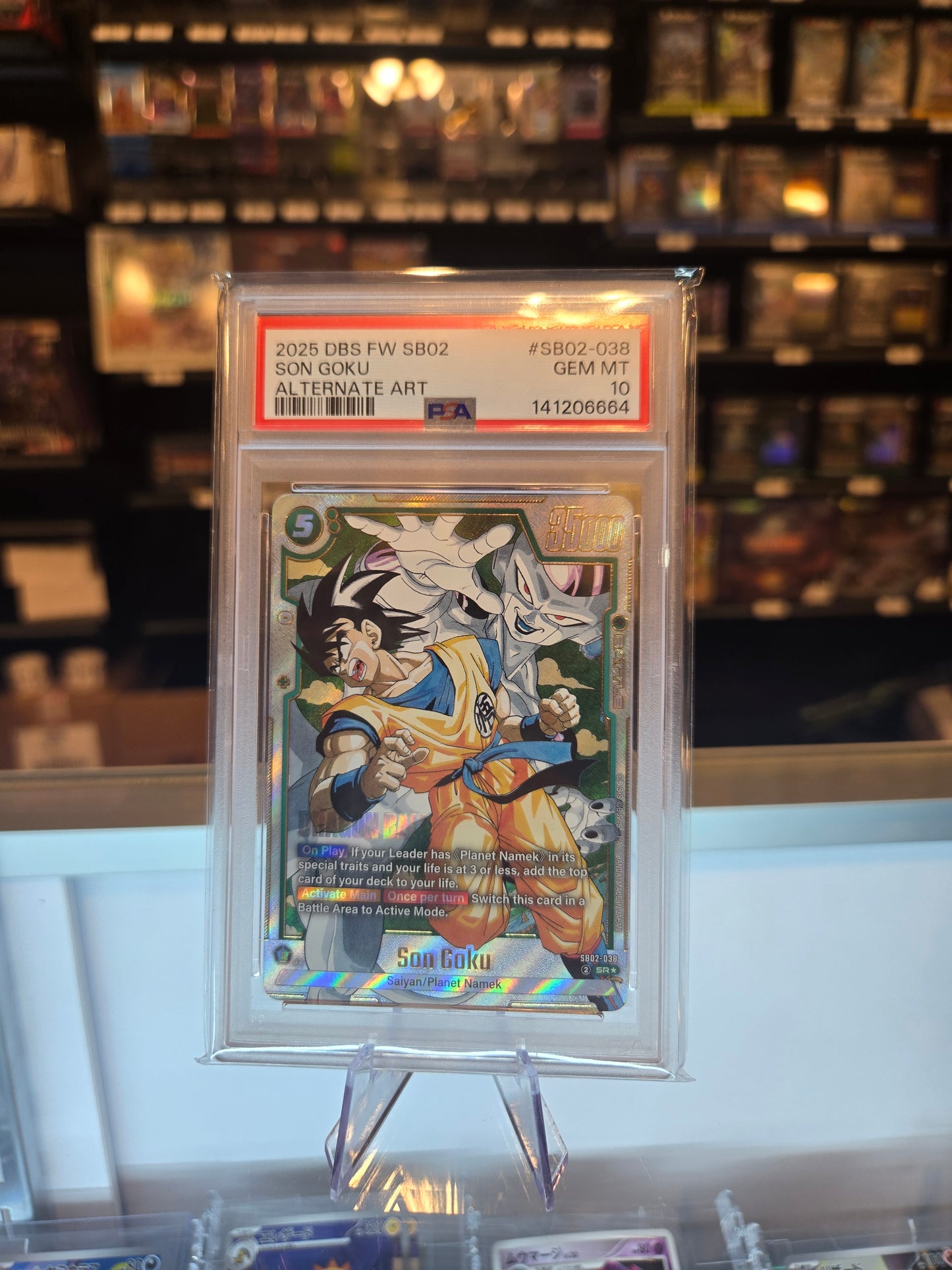 Son Goku ALT ART SB09-038 PSA 10