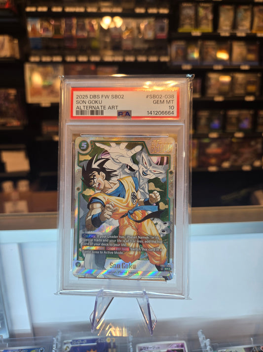 Son Goku ALT ART SB09-038 PSA 10