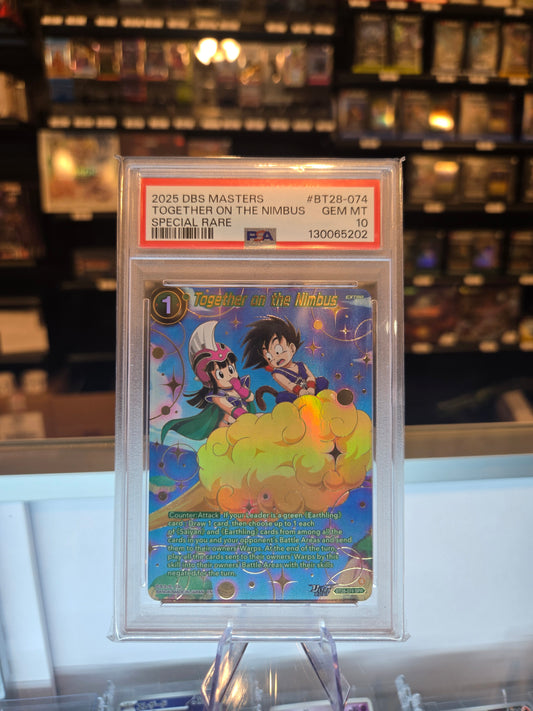Together On the Nimbus Special Rare BT28-074 PSA 10