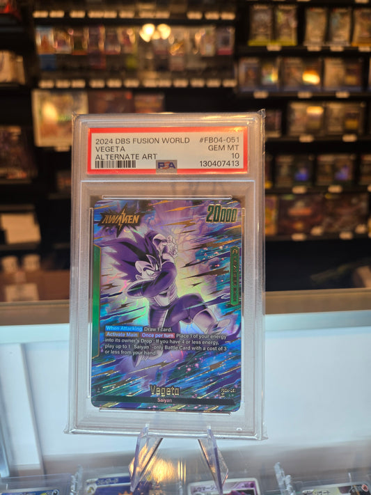 Vegeta Alt Art FB04-051 PSA 10