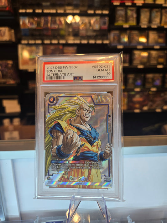 Son Goku ALT ART  SB02-023 PSA 10
