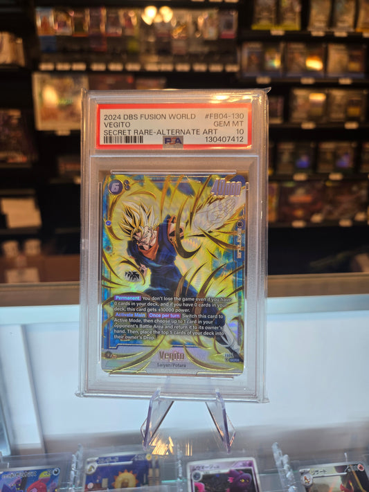 Vegito SCR FB04-130 PSA 10