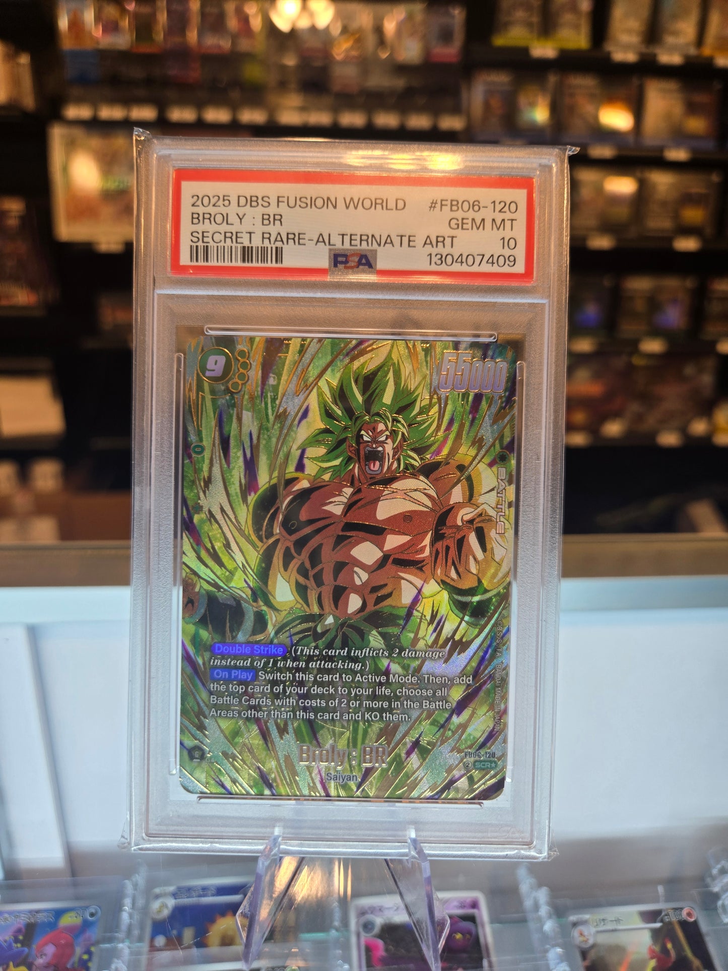 Broly: BR SCR FB06-120 PSA 10