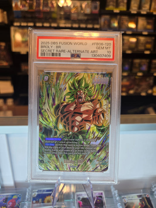 Broly: BR SCR FB06-120 PSA 10