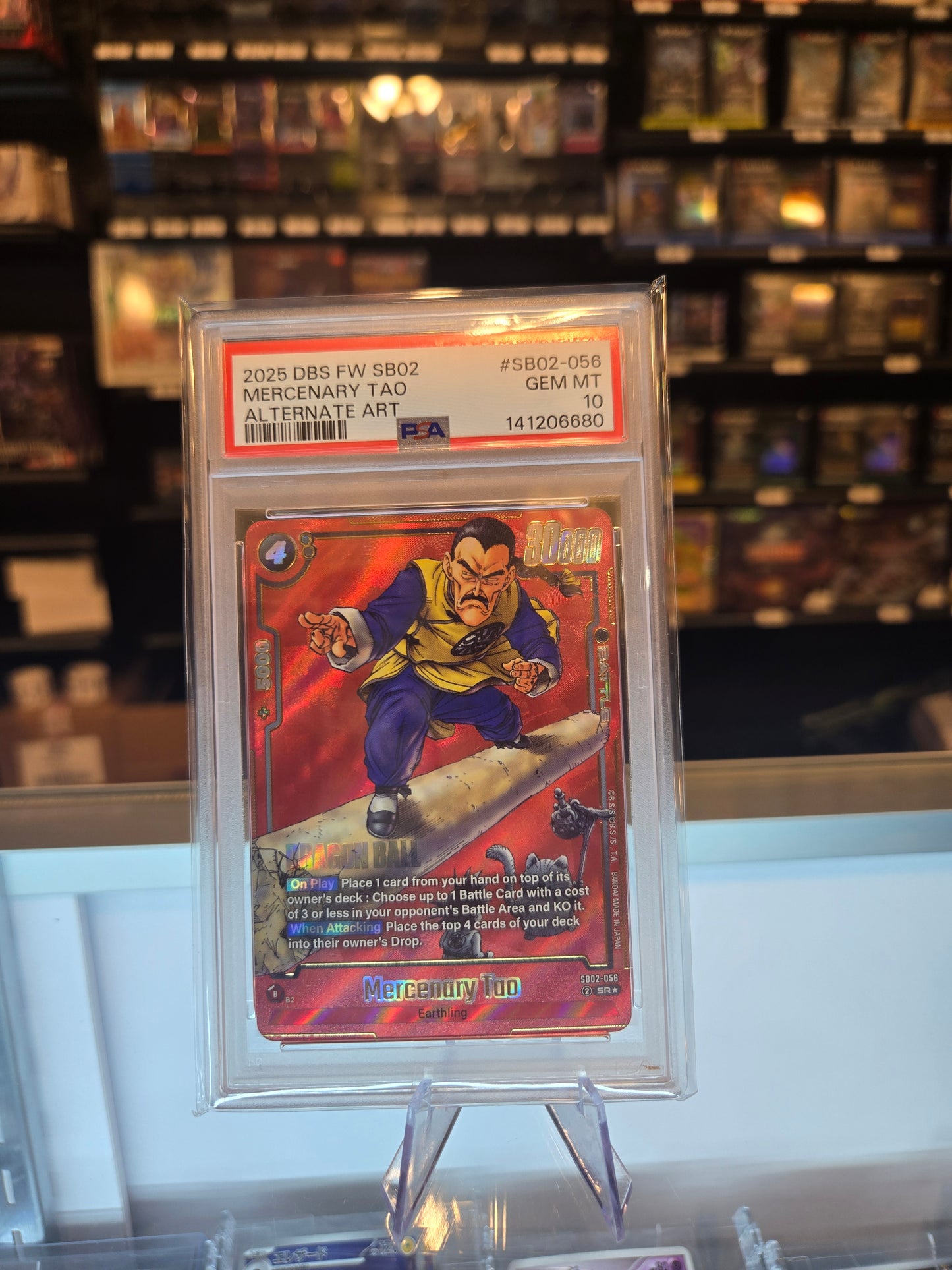 Mercenary Tao ALT ART SB02-056 PSA 10