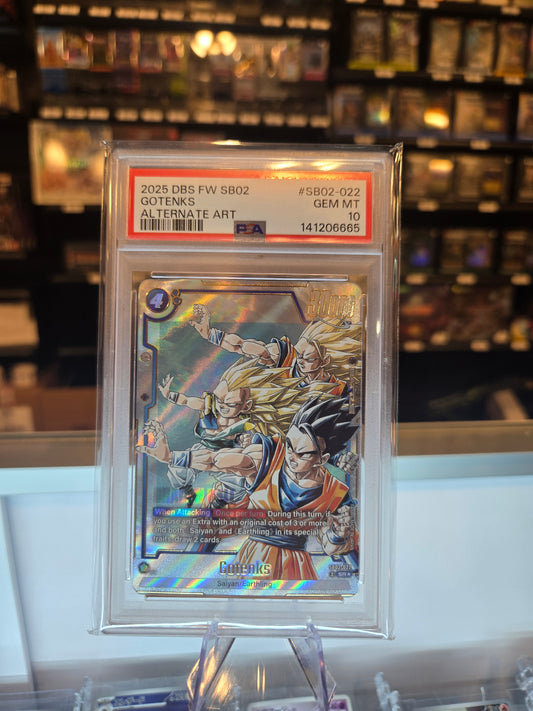 Gotenks ALT ART  SB02-022 PSA 10