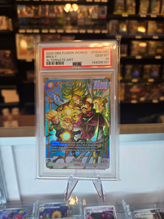 Broly ALT ART FB08-087 PSA 10
