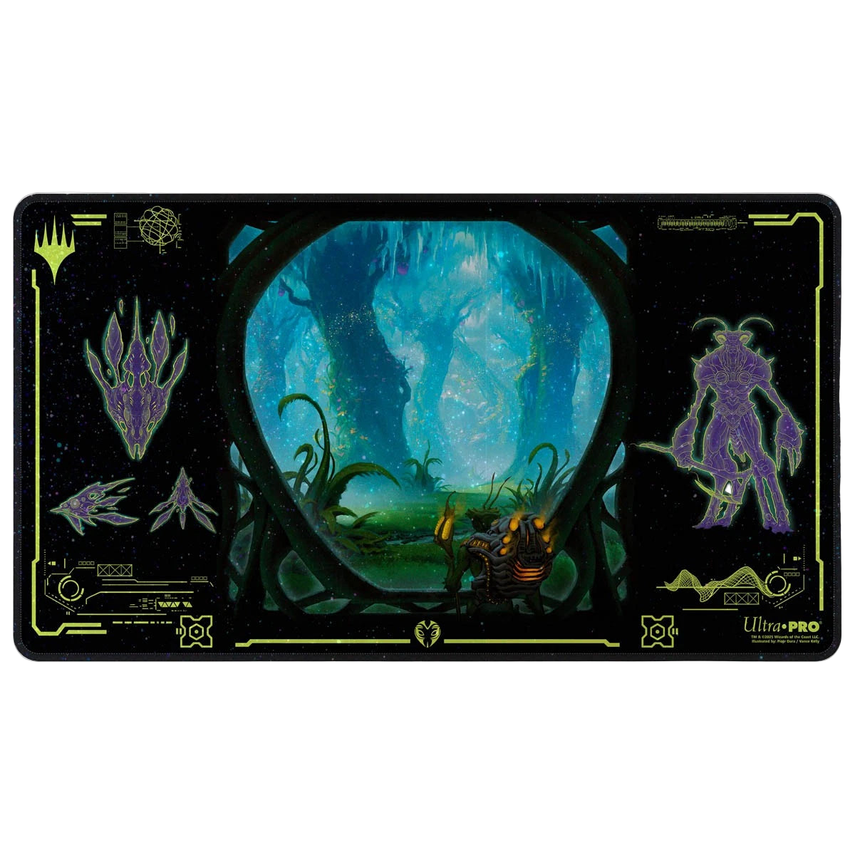 Ultra Pro Holofoil Playmat: MTG- Edge of Eternities - Evendo, Waking Haven