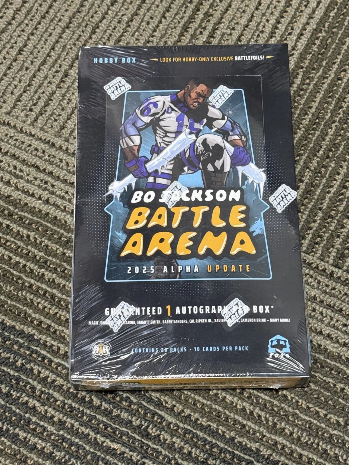 Bo Jackson Battle Arena 2025 Alpha Update Hobby Hobby Box Sealed