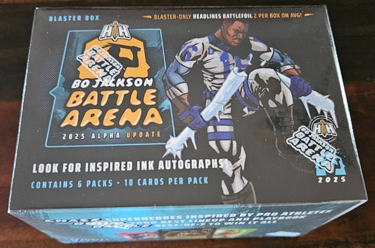 2025 Bo Jackson Battle Arena Alpha Update Blaster Box New Sealed