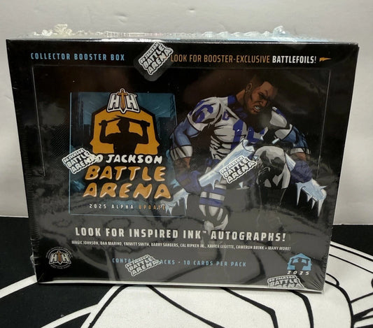 Bo Jackson Battle Arena 2025 Alpha Update Collector Booster Box Sealed
