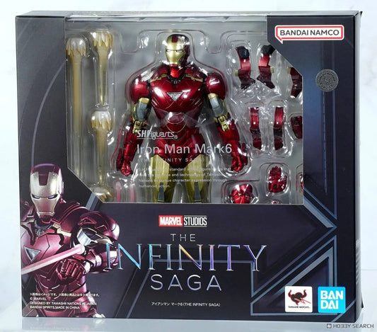 Bandai S.H.Figuarts Tamashii Nations Iron Man Mark 6 (The Infinity Saga) Figure