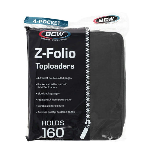 Z-FOLIO 4-POCKET LX-TOPLOADER